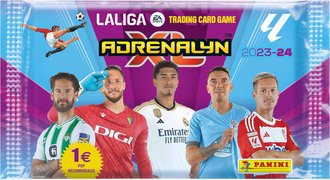 PANINI LALIGA 23/24 sbratelsk karty set 6ks Adrenalyn XL booster