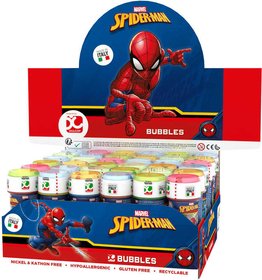 Bublifuk Spiderman 60ml dtsk bublifukova s hrou ve vku