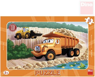 DINO Puzzle Tatra 15 dlk 25x15cm skldaka v rmeku