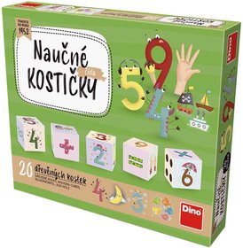 DINO DEVO Baby kubus sla kostky naun set 20ks *DEVN HRAKY*