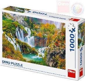 DINO Puzzle 1000 dlk Plitvick jezera 66x47cm skldaka v krabici