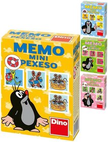 DINO Hra pexeso memo mini Krtek (Krteek) 4 druhy *SPOLEENSK HRY*