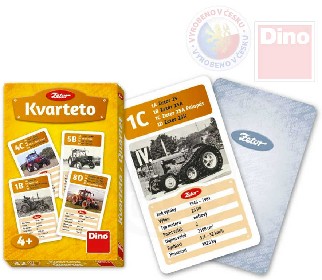 DINO Hra karetn Kvarteto Zetor *SPOLEENSK HRY*