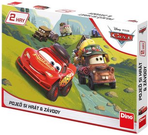 DINO Hra Poje si hrt a Zvody Auta (Cars) 2v1 *SPOLEENSK HRY*