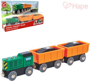 HAPE DEVO Vlek diesel nkladn set mainka + 2 vagonky s nkladem