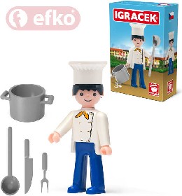 EFKO IGREK Kucha s doplky v krabice STAVEBNICE