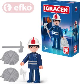 EFKO IGREK Hasi set s doplky v krabice STAVEBNICE