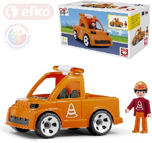 EFKO IGREK MultiGO Set auto vozidlo silnin drby s cestem STAVEBNICE