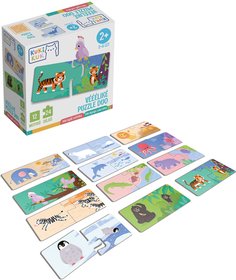 EFKO KukiKuk Vlik baby puzzle duo Kde bydl zvtka 24 dlk
