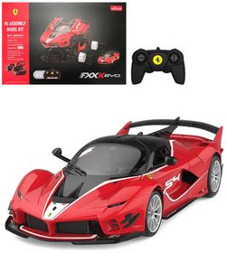 EP Line RC Auto Ferrari na vyslaku 2,4GHz na baterie stavebnice 84 dlk