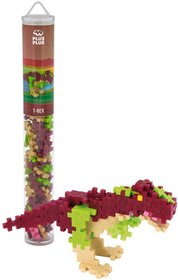 STAVEBNICE Plus-Plus Dino T-Rex 2D/3D set 100 dlk v tub plast