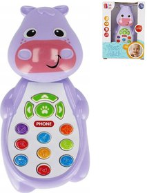 BAM BAM Baby telefon hrok hudebn zvtko na baterie Zvuk