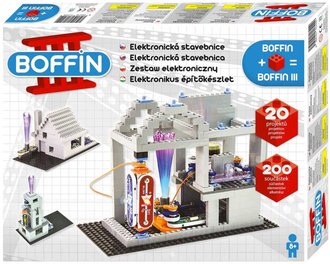 Boffin III. BRICKS 20 projekt 200 soustek na baterie elektronick STAVEBNICE