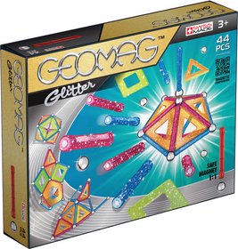GEOMAG Glitter 44 dlk tpytiv magnetick STAVEBNICE