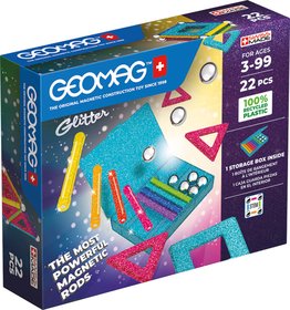 GEOMAG Glitter 22 dlk tpytiv Eko magnetick STAVEBNICE