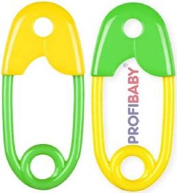 PROFIBABY Chrasttko barevn pendlk 12cm pro miminko 1ks v sku mix barev