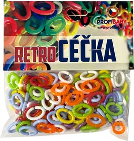 PROFIBABY Cka retro barevn set 150ks mix barev v sku
