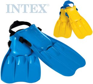 INTEX Ploutve potpsk do vody vel. L (EU 41-45) 2 barvy 26-29cm plast