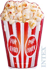 INTEX Lehtko nafukovac Popcorn 178x124cm matrace na vodu s chyty 58779