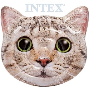 INTEX Lehtko nafukovac Koka 147x135cm matrace s chyty na vodu 58784