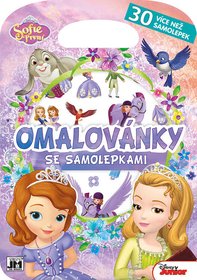 JIRI MODELS Omalovnky se samolepkami Sofie Prvn
