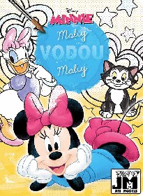 JIRI MODELS Maluj vodou Disney Minnie Mouse omalovnky