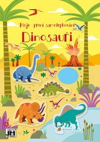 JIRI MODELS Prvn samolepkovn Dinosaui 200 samolepek