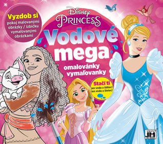 JIRI MODELS Mega omalovnky vodov Disney Princezny