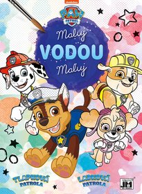 JIRI MODELS Maluj vodou Tlapkov Patrola (Paw Patrol) omalovnky