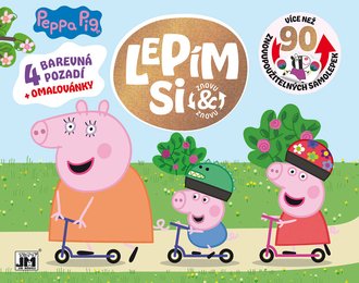 JIRI MODELS Lepm si znovu prastko Peppa Pig zbava se samolepkami