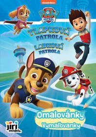 JIRI MODELS Omalovnky A5+ Tlapkov Patrola (Paw Patrol)