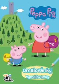 JIRI MODELS Omalovnky A5 Prastko Peppa Pig vlet