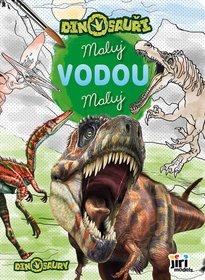 JIRI MODELS Maluj vodou Dinosaui omalovnky