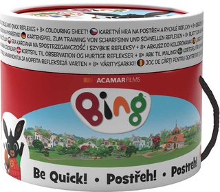 JIRI MODELS Hra karetn Posteh! Krlek Bing v kulat krabice
