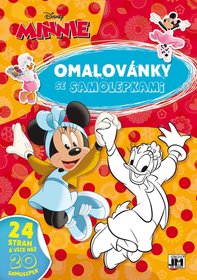 JIRI MODELS Omalovánky A4 se samolepkami Disney Minnie Mouse
