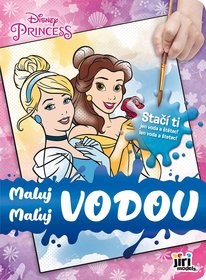 JIRI MODELS Maluj vodou Disney Princezny omalovnky