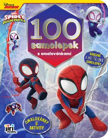 JIRI MODELS 100 samolepek s omalovnkami Spidey a jeho asn ptel