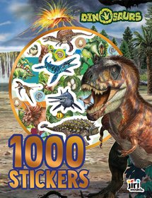 JIRI MODELS 1000 samolepek v seitu Dinosaui