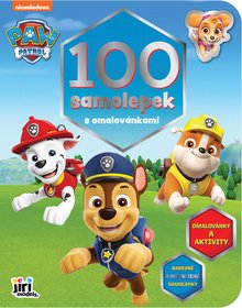 JIRI MODELS 100 samolepek s omalovnkami Tlapkov Patrola