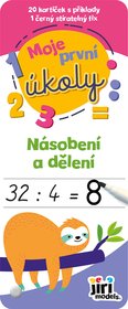JIRI MODELS Moje prvn koly Nsoben a dlen set 20 kartiek s fixem