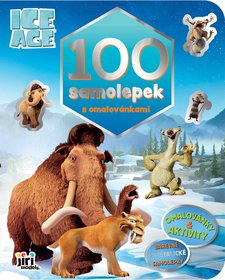 JIRI MODELS 100 samolepek s omalovnkami Doba ledov