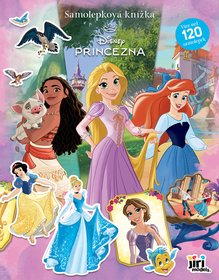 JIRI MODELS Samolepkov knka Disney Princess 120 samolepek