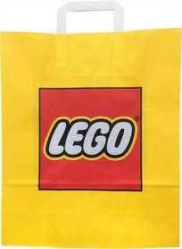 LEGO Taka reklamn paprov nkupn 34x35cm lut s logem