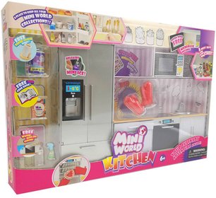MAC TOYS Mini World Kuchyka hern set nbytek a vybaven s doplky