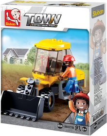 SLUBAN Town Naklada mal 91 dlk + 1 figurka STAVEBNICE