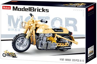 SLUBAN Model Bricks Motorka armdn 223 dlk STAVEBNICE