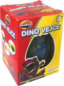 MAC TOYS Modelna ve vejci kreativn set se 2 tvotky na vrobu dinosaur