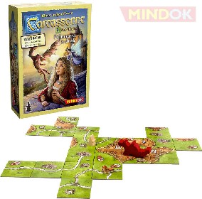 MINDOK HRA Carcassonne rozen 3 Princezna a drak *SPOLEENSK HRY*