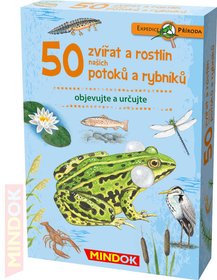 MINDOK HRA kvzov Expedice Proda: 50 zvat a rostlin potok naun