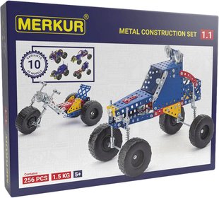 MERKUR 1.1 Extreme Buggy auta 256 dlk *KOVOV STAVEBNICE*